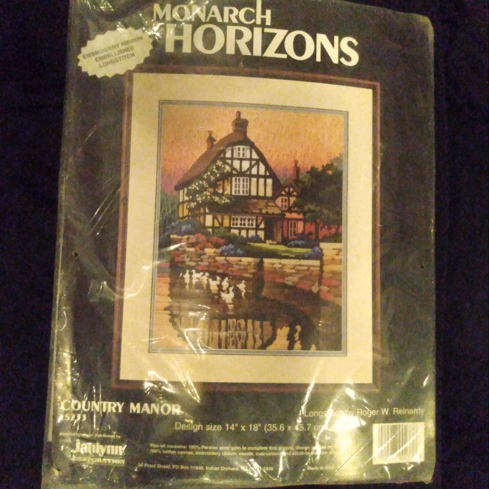Country Manor Longstitch Embroidery Kit